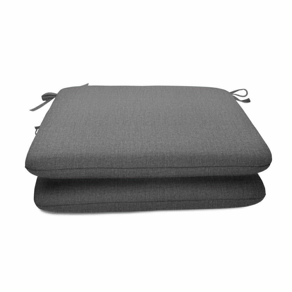 Plow & Hearth Sunbrella Premium Chair Cushion with Ties