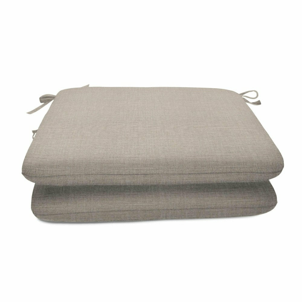 Plow & Hearth Sunbrella Premium Chair Cushion with Ties