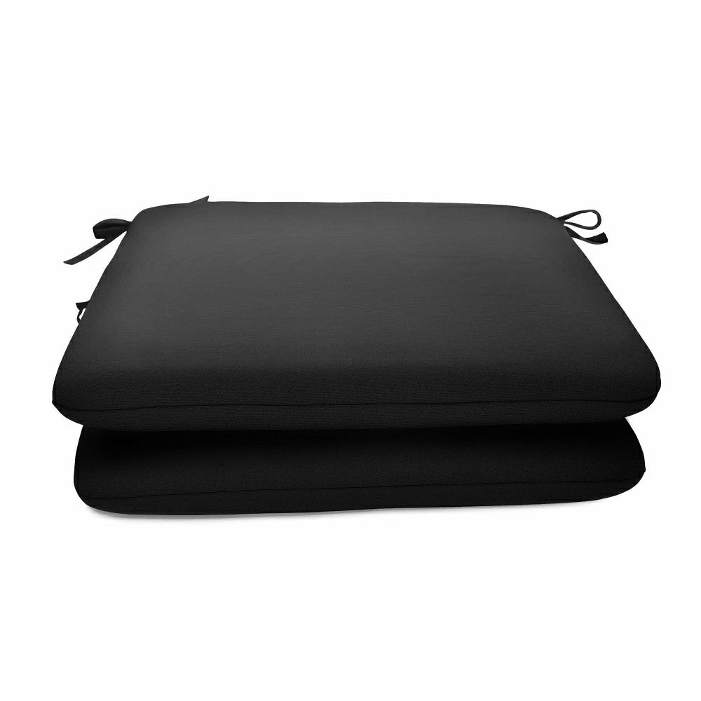 Plow & Hearth Sunbrella Premium Chair Cushion with Ties