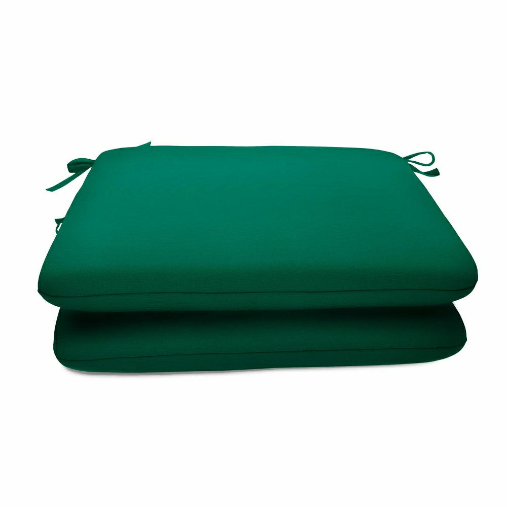 Plow & Hearth Sunbrella Premium Chair Cushion with Ties