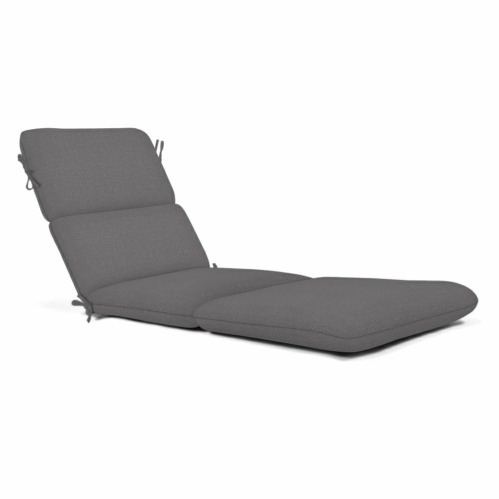 Plow & Hearth Sunbrella Premium Chaise Cushion with Ties