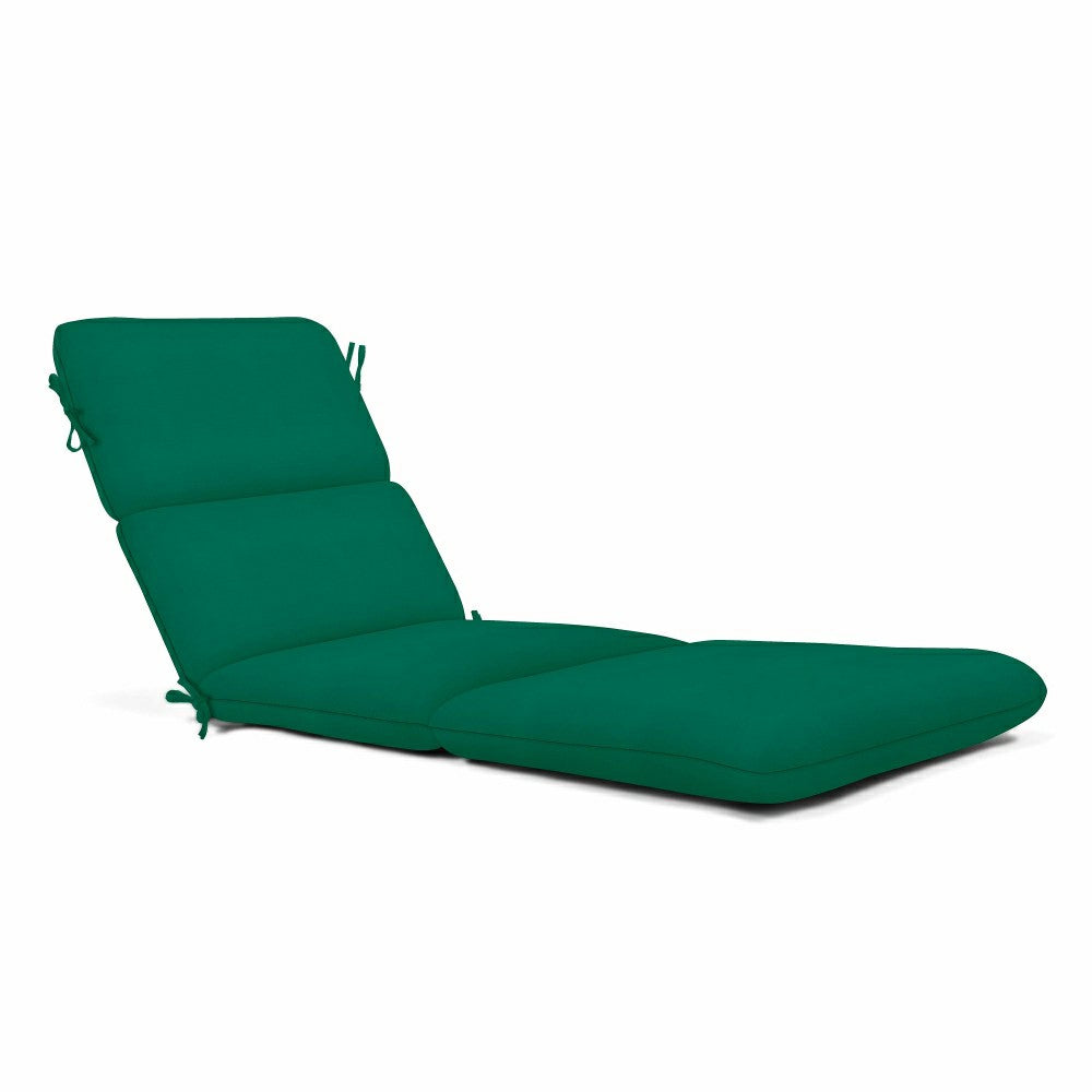 Plow & Hearth Sunbrella Premium Chaise Cushion with Ties