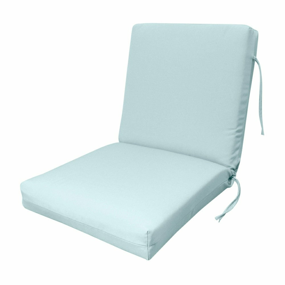 Plow & Hearth Classic Club Cushion with Ties