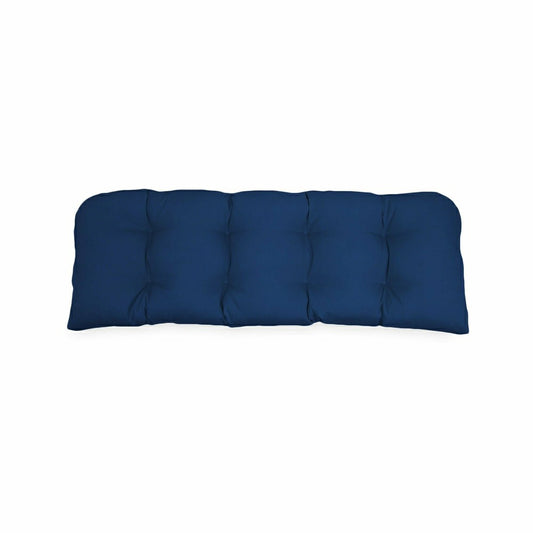 Plow & Hearth Classic Rounded Swing/Bench Cushion, 41¾" x 18¾" x 3"