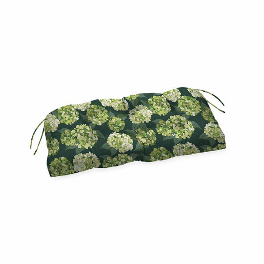 Plow & Hearth Classic Swing/Bench Cushion with Ties, 54"