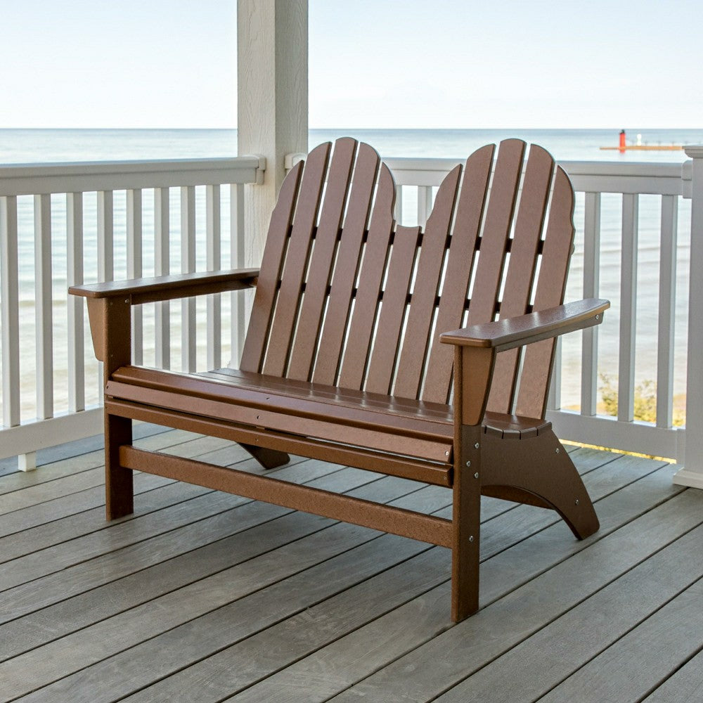 Plow & Hearth POLYWOOD® Adirondack Bench