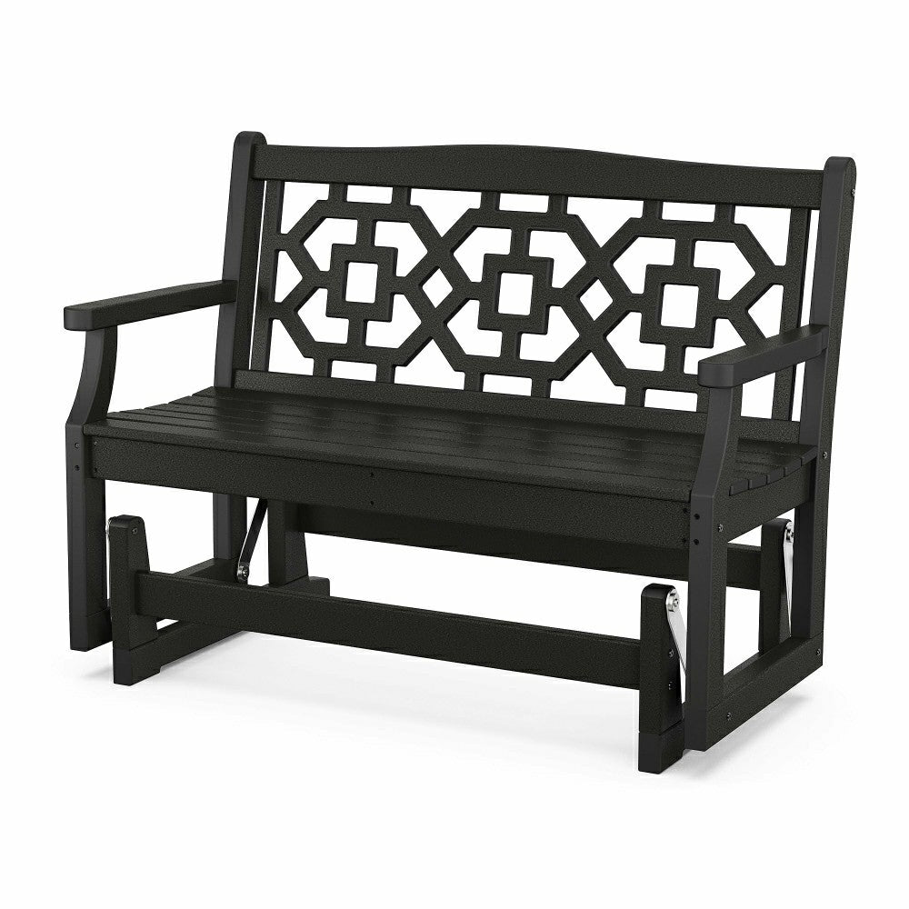Plow & Hearth POLYWOOD® Chinoiserie Glider