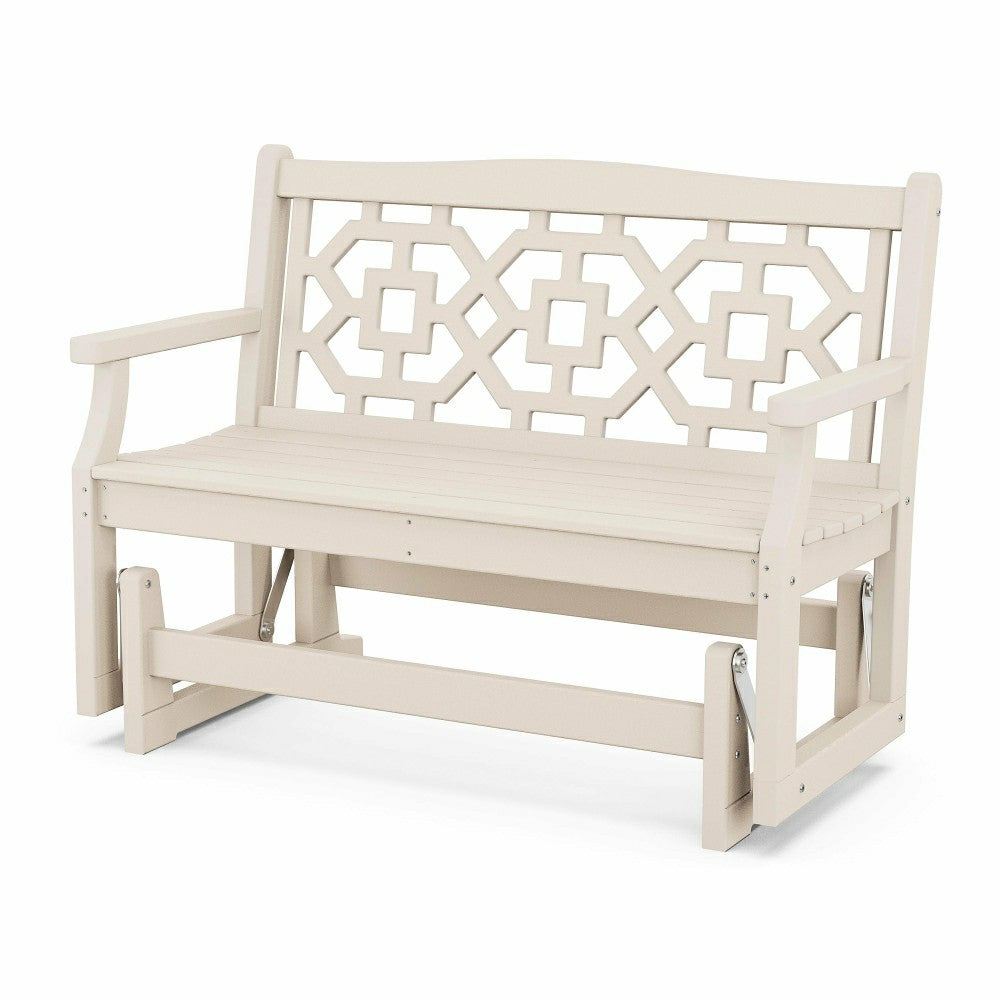 Plow & Hearth POLYWOOD® Chinoiserie Glider