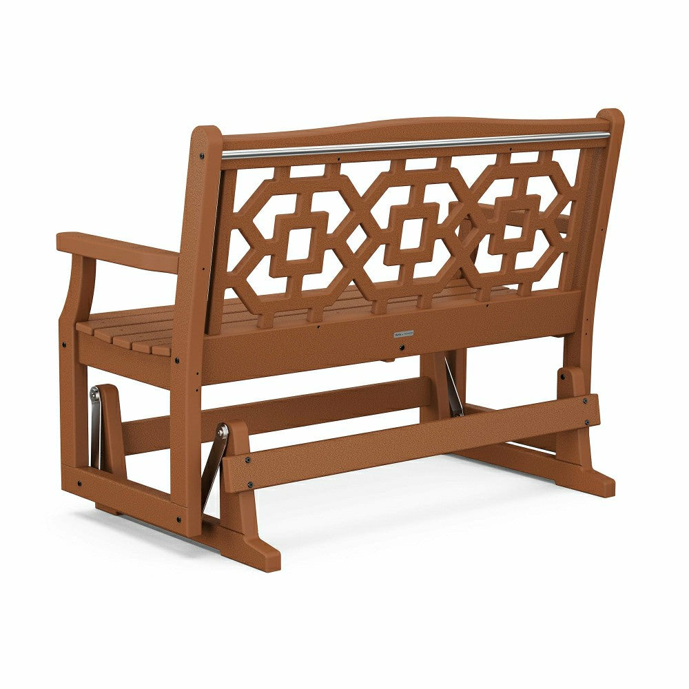 Plow & Hearth POLYWOOD® Chinoiserie Glider