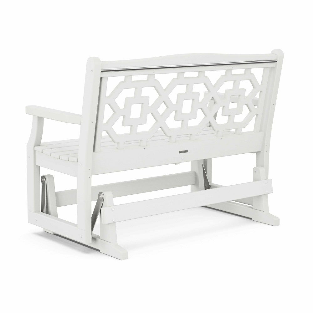 Plow & Hearth POLYWOOD® Chinoiserie Glider