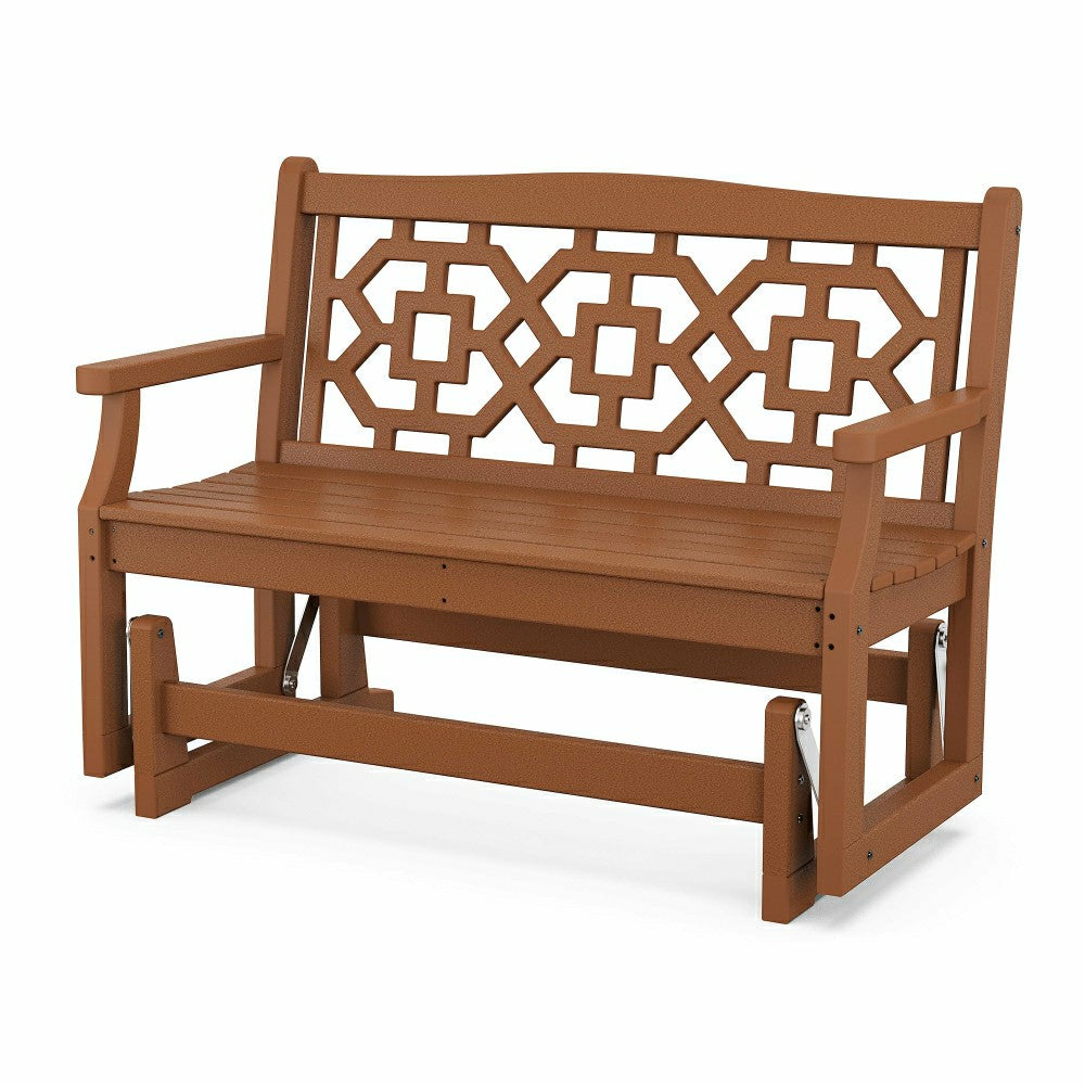 Plow & Hearth POLYWOOD® Chinoiserie Glider