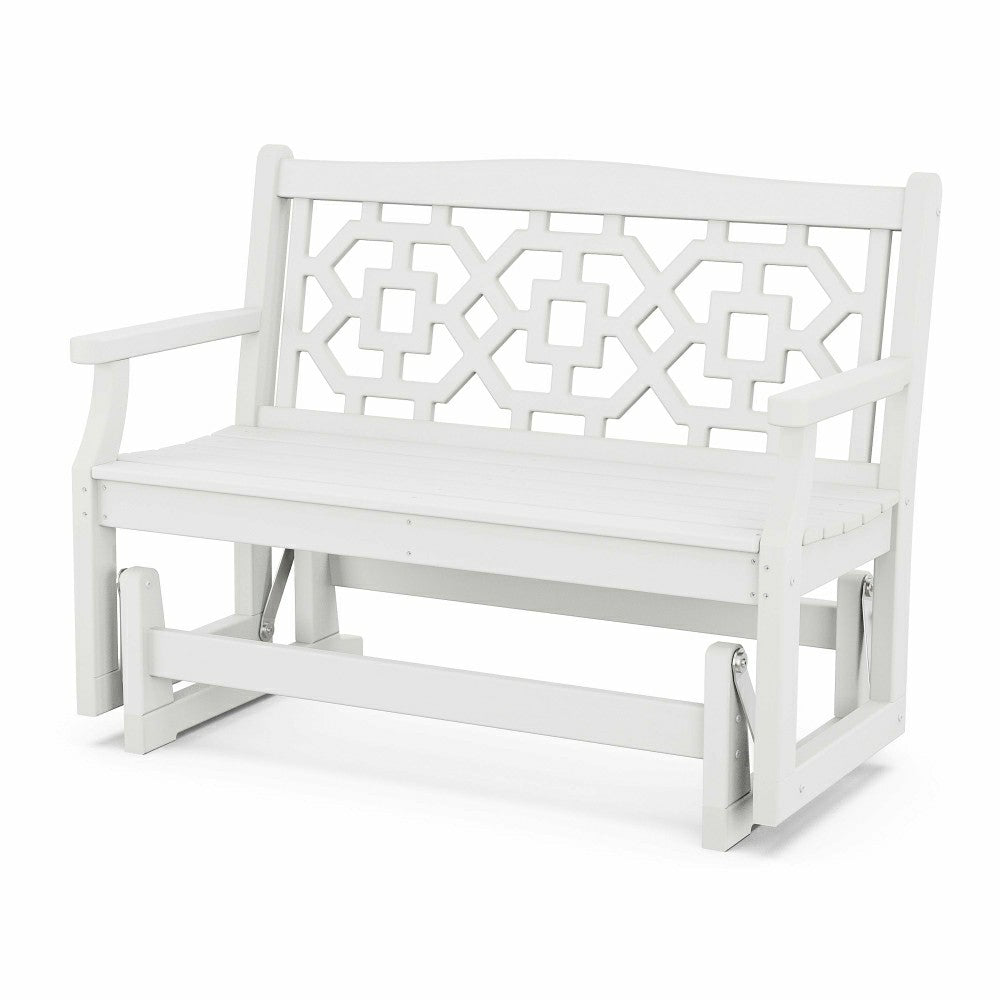 Plow & Hearth POLYWOOD® Chinoiserie Glider