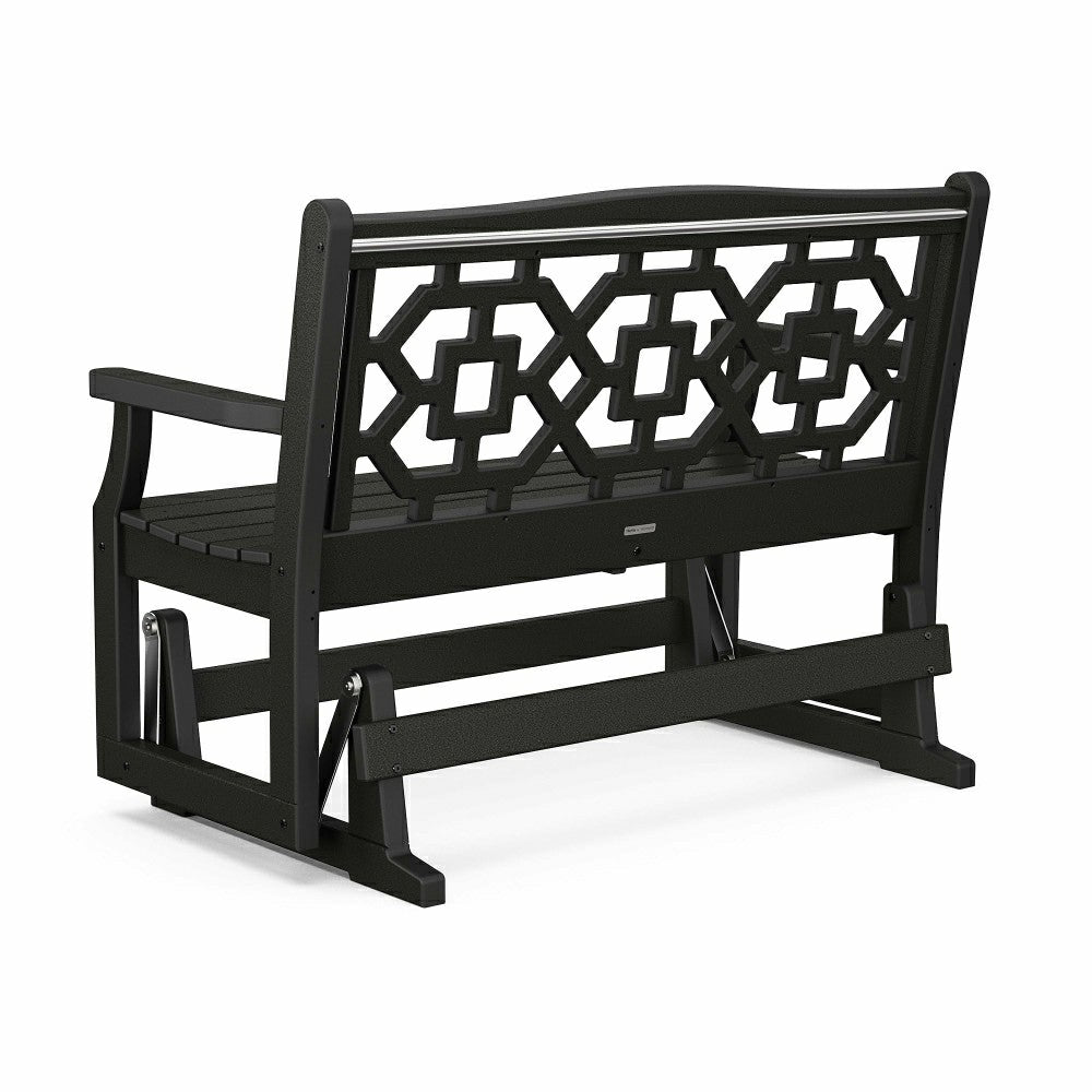 Plow & Hearth POLYWOOD® Chinoiserie Glider
