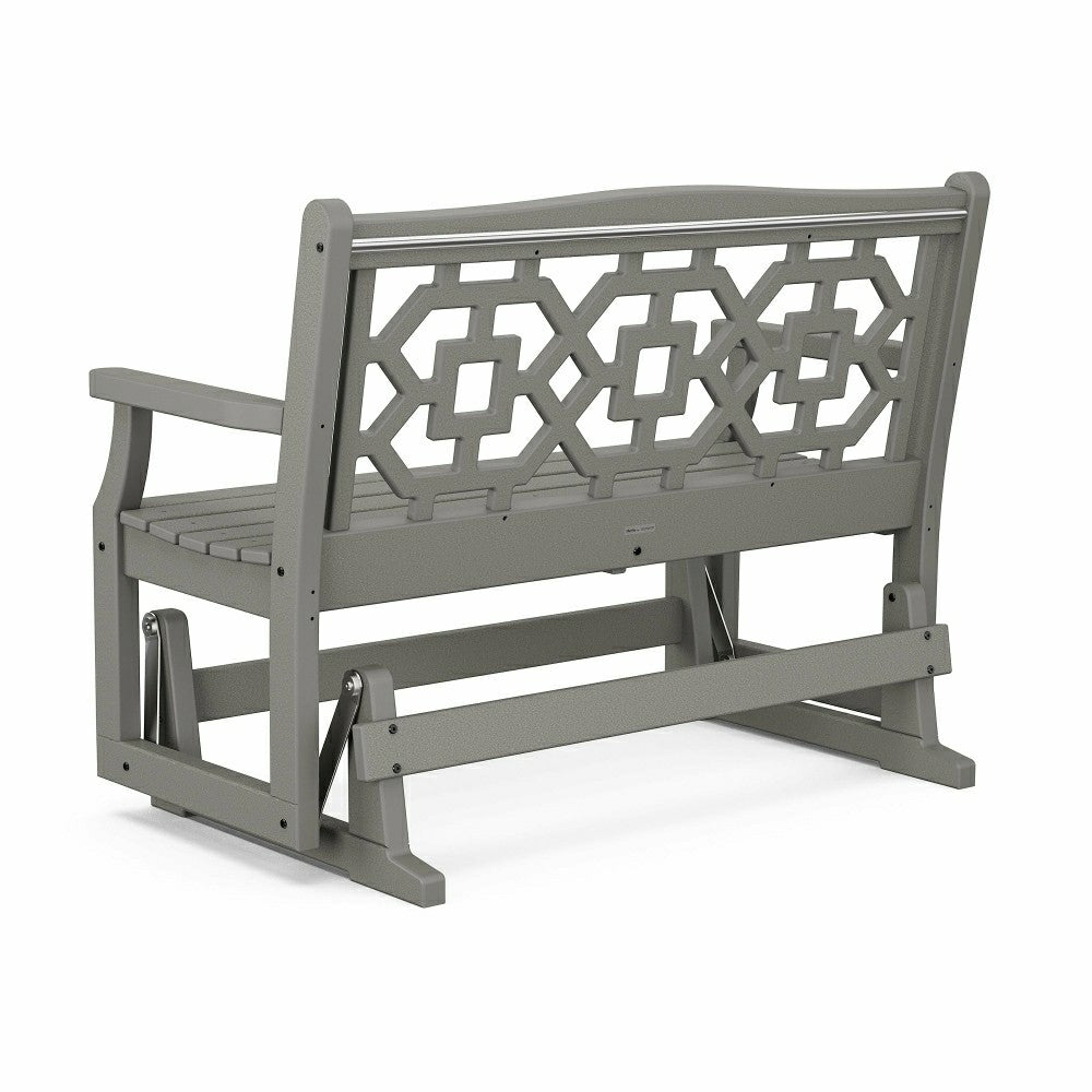 Plow & Hearth POLYWOOD® Chinoiserie Glider