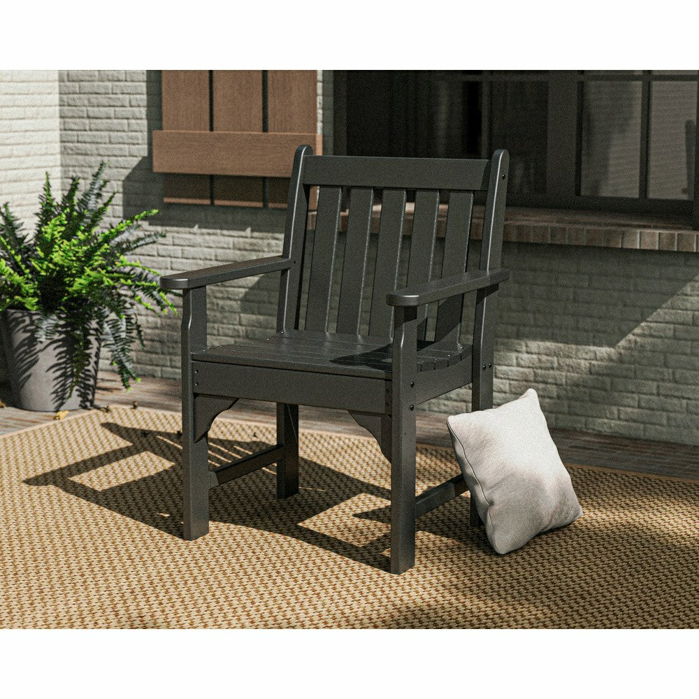 Plow & Hearth POLYWOOD® Vineyard Garden Armchair