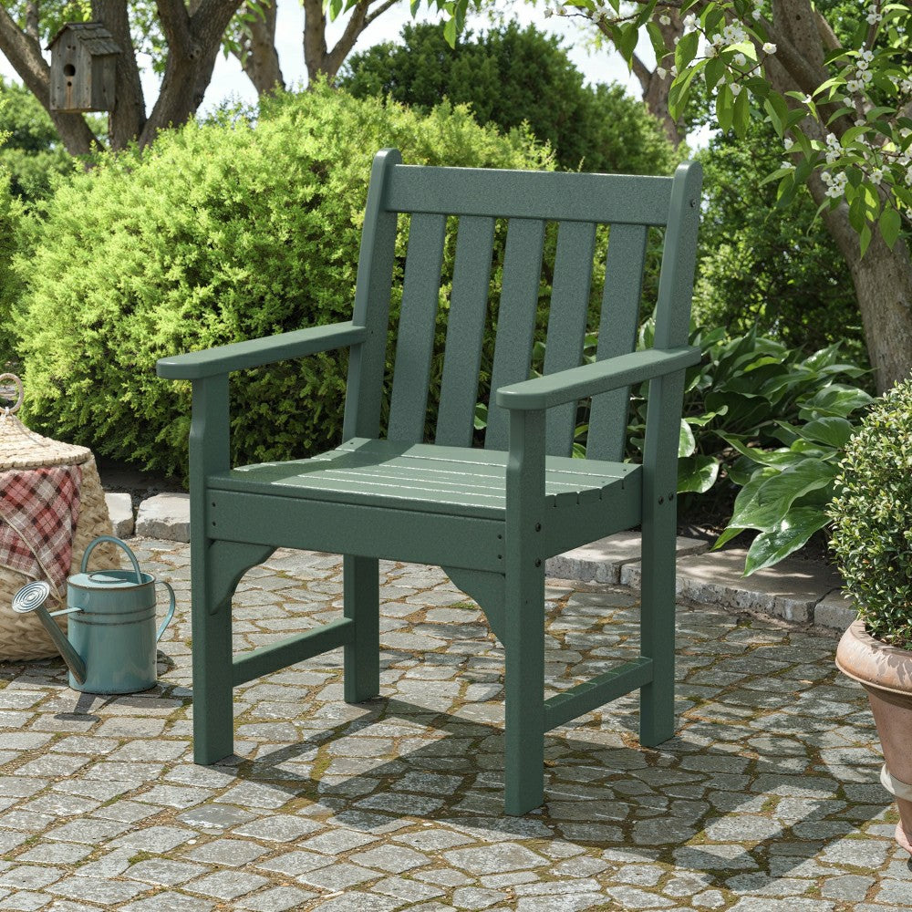 Plow & Hearth POLYWOOD® Vineyard Garden Armchair