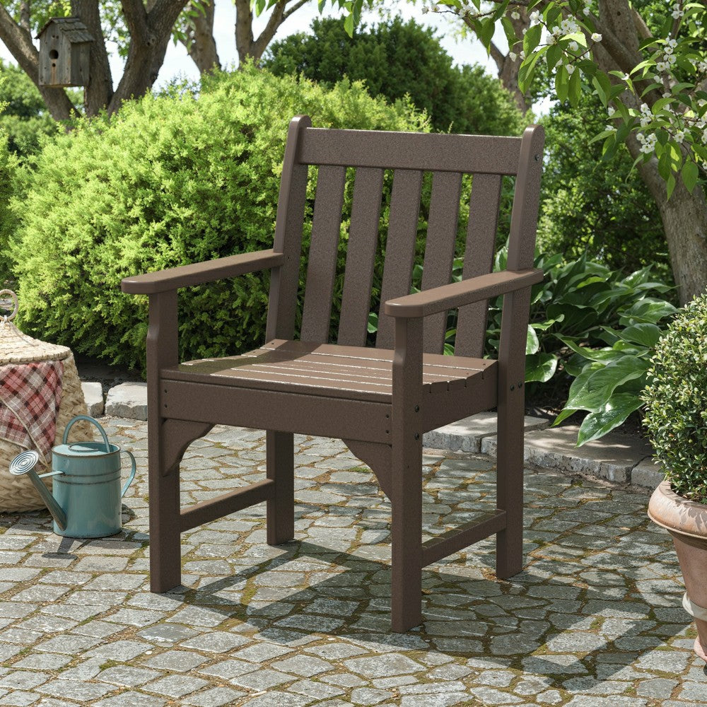 Plow & Hearth POLYWOOD® Vineyard Garden Armchair