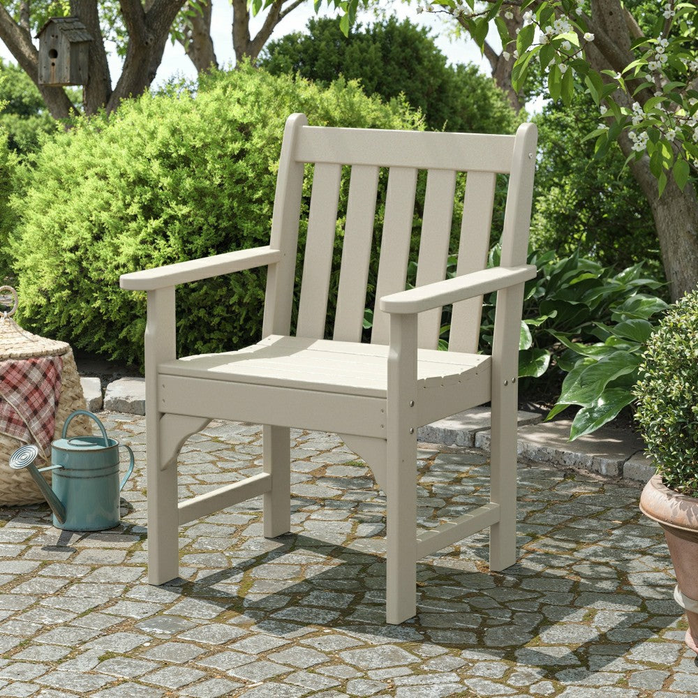 Plow & Hearth POLYWOOD® Vineyard Garden Armchair