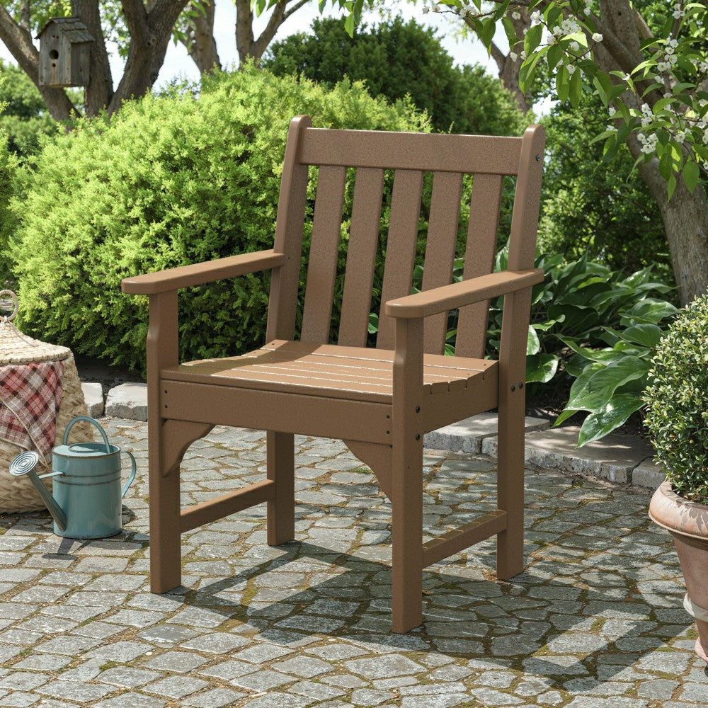 Plow & Hearth POLYWOOD® Vineyard Garden Armchair