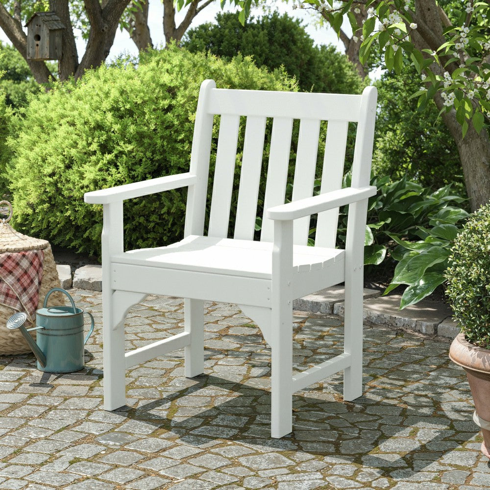 Plow & Hearth POLYWOOD® Vineyard Garden Armchair