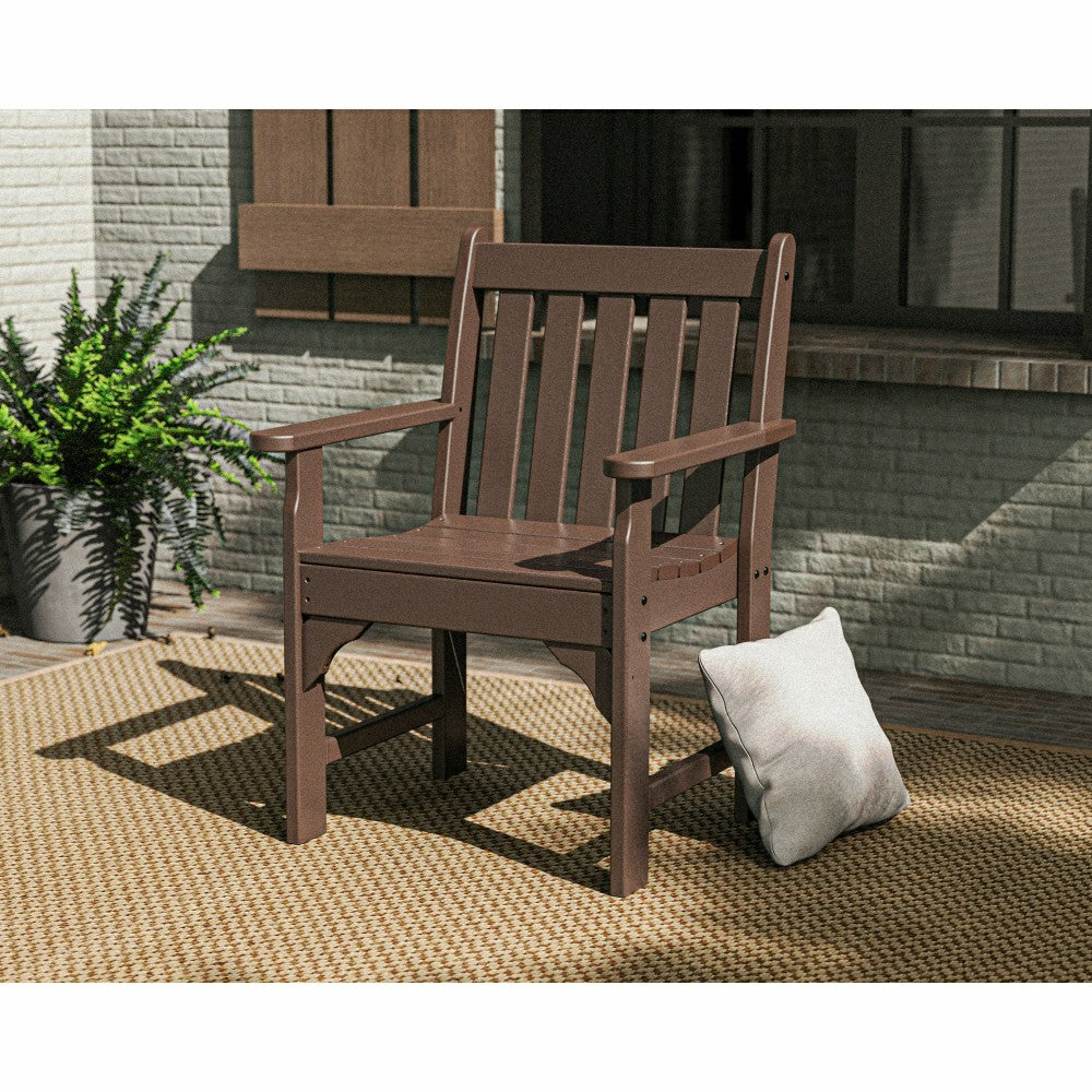 Plow & Hearth POLYWOOD® Vineyard Garden Armchair