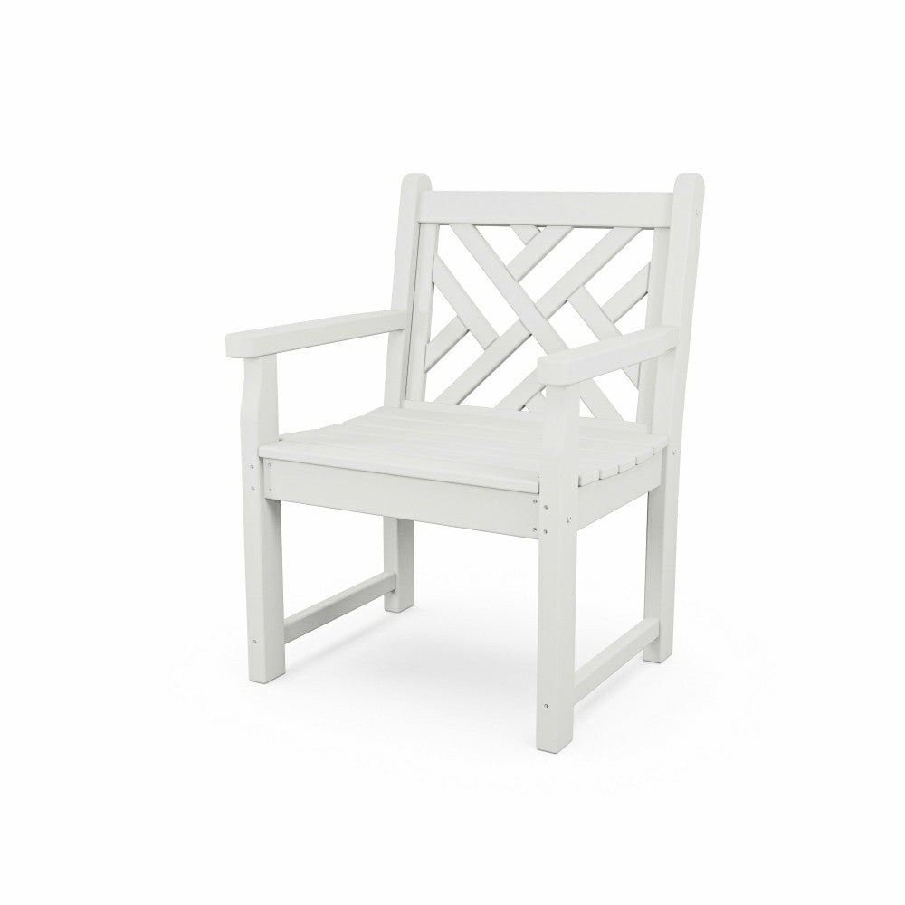 Plow & Hearth POLYWOOD® Chippendale Garden Armchair