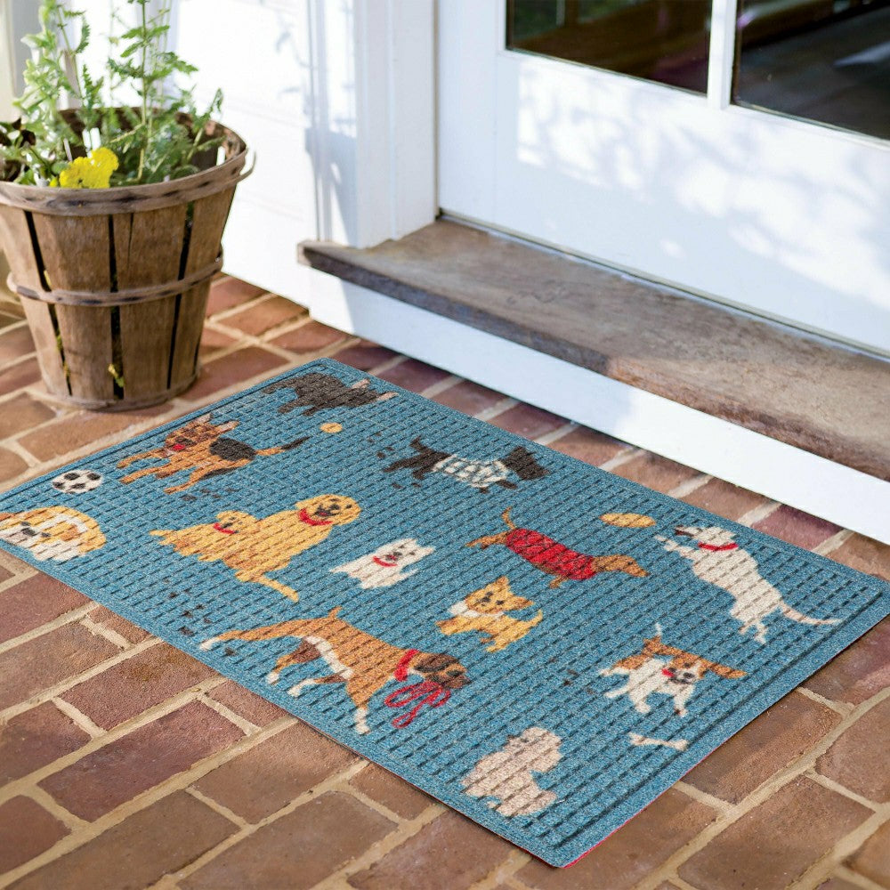Plow & Hearth Dog Park Deluxe WaterHog® Mat