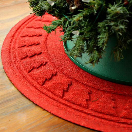 Plow & Hearth WaterHog® Spill-Proof Christmas Tree Mat