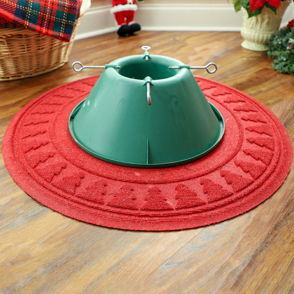 Plow & Hearth WaterHog® Spill-Proof Christmas Tree Mat