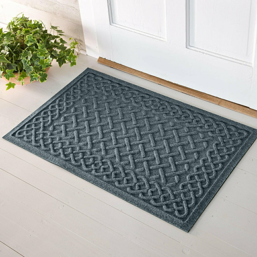 Plow & Hearth WaterHog® Cable Weave Doormat, 2' x 3'