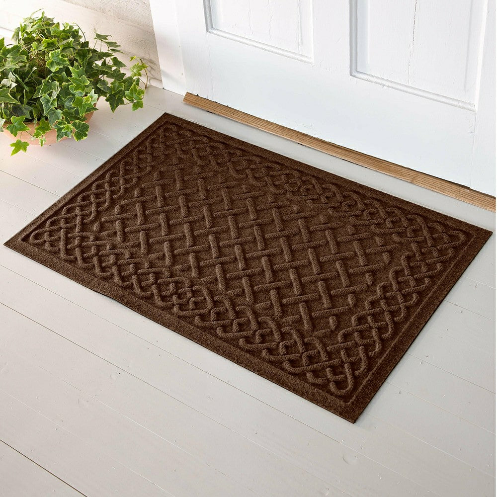 Plow & Hearth WaterHog® Cable Weave Doormat, 2' x 3'