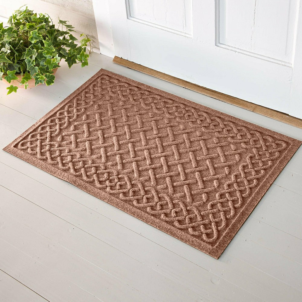 Plow & Hearth WaterHog® Cable Weave Doormat, 2' x 3'