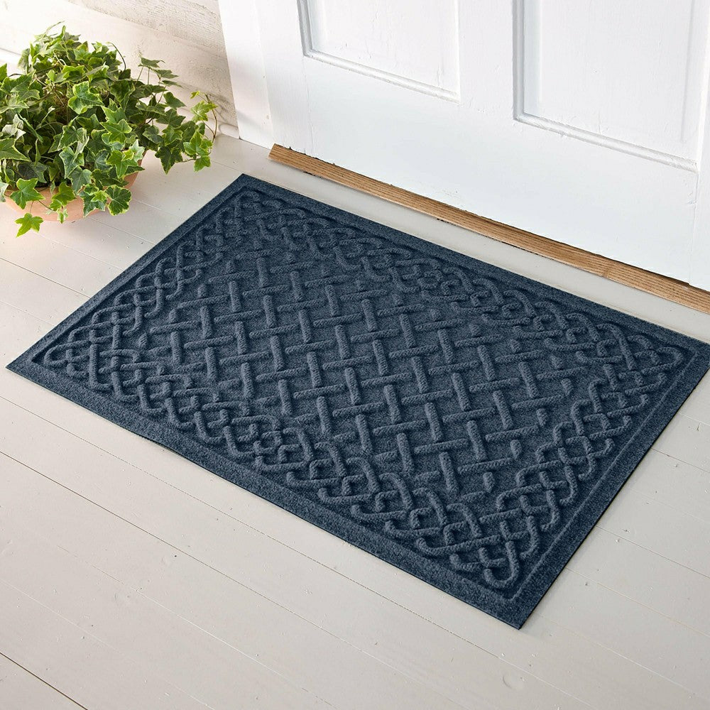 Plow & Hearth WaterHog® Cable Weave Doormat, 2' x 3'