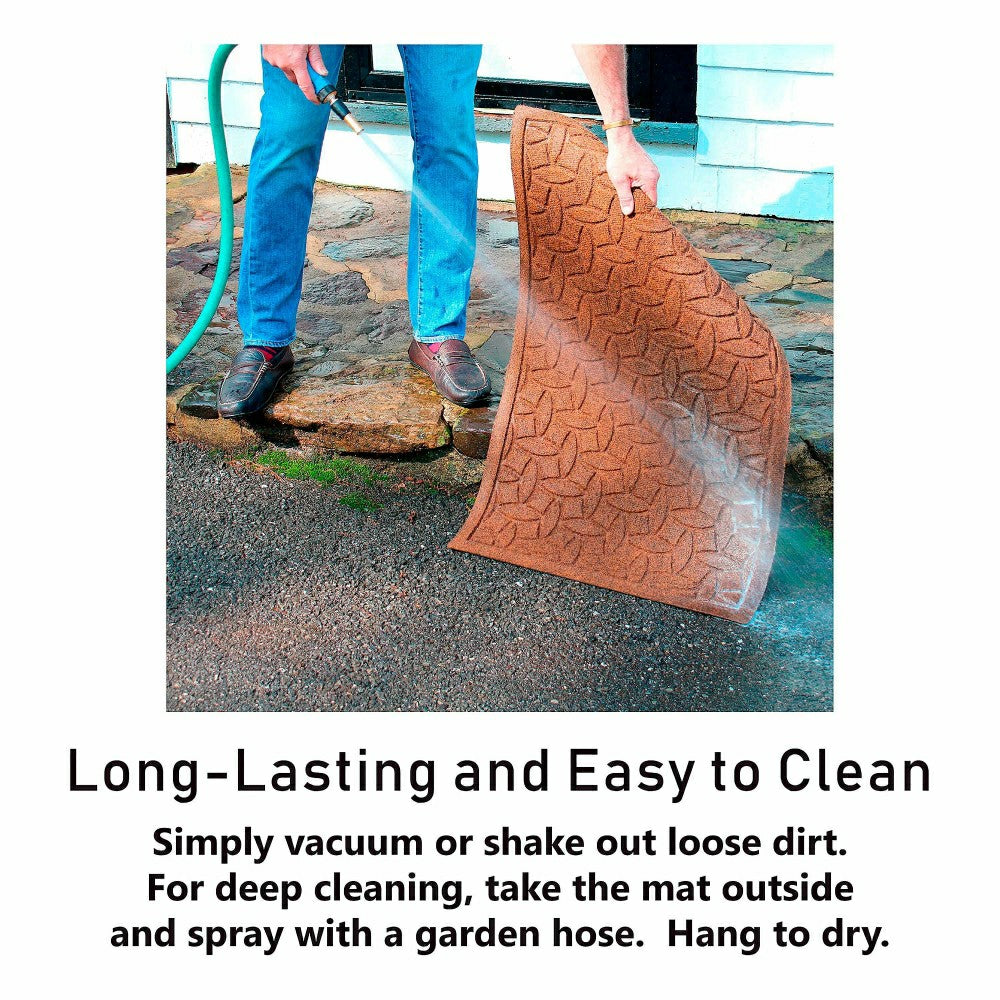 Plow & Hearth WaterHog® Cable Weave Doormat, 2' x 3'