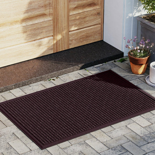 Plow & Hearth WaterHog® Indoor/Outdoor Cubes Doormat, 2' x 3'