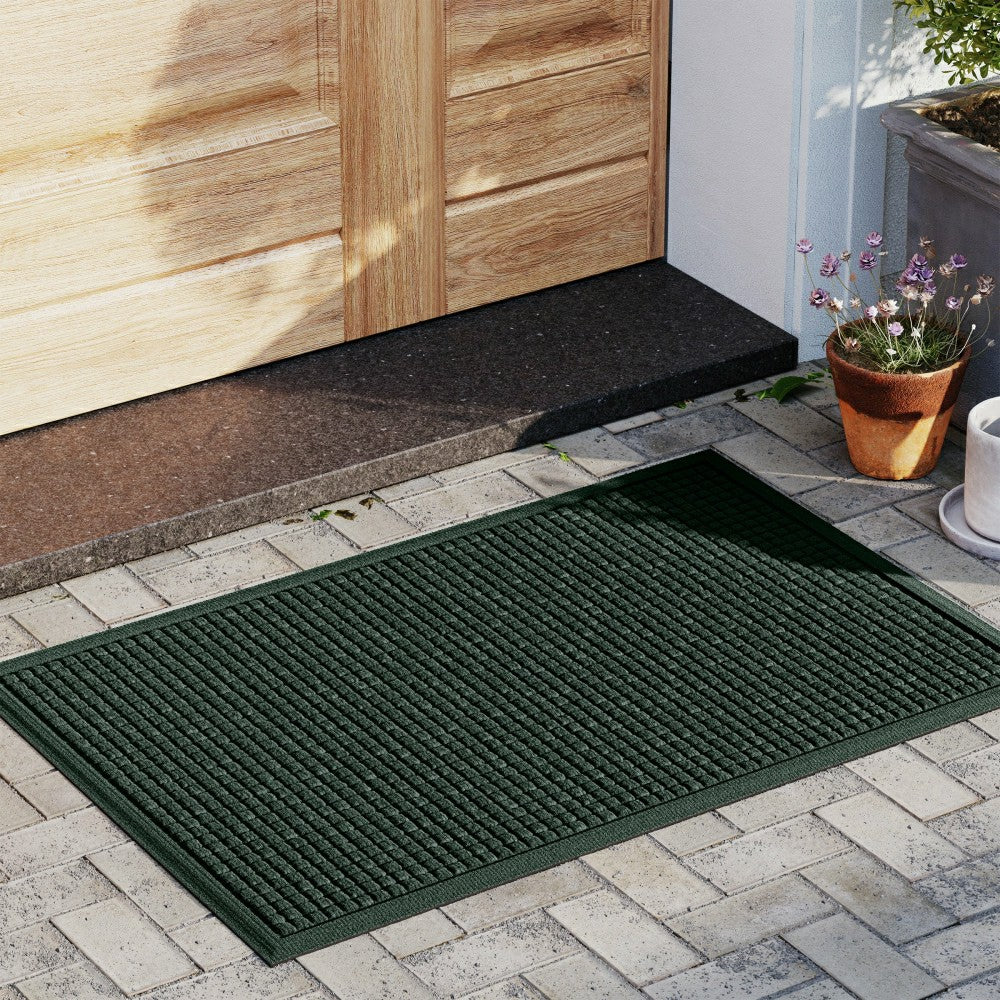 Plow & Hearth WaterHog® Indoor/Outdoor Cubes Doormat, 2' x 3'
