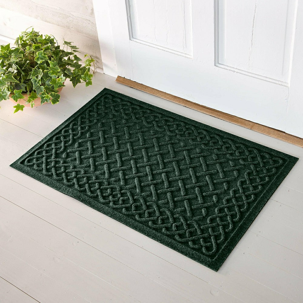 Plow & Hearth WaterHog® Cable Weave Doormat, 3' x 5'