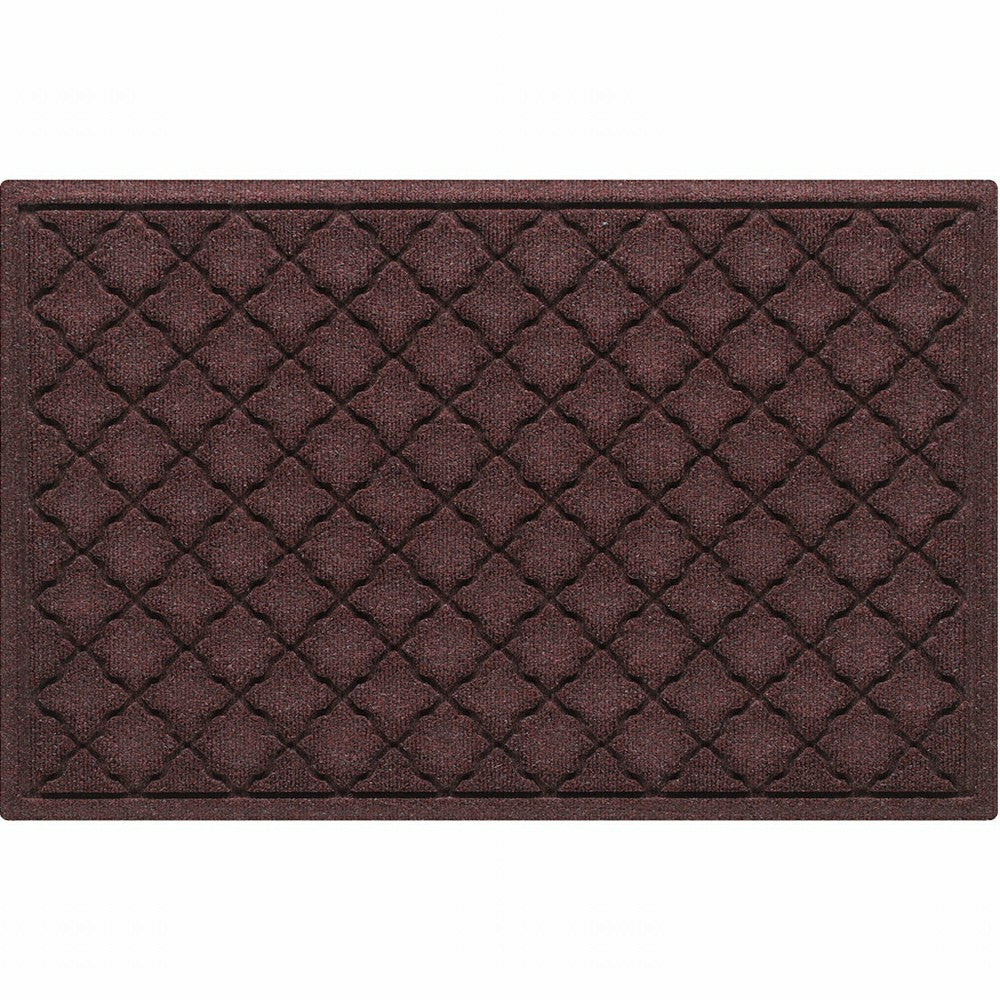 Plow & Hearth WaterHog® Indoor/Outdoor Geometric Doormat, 2' x 3'