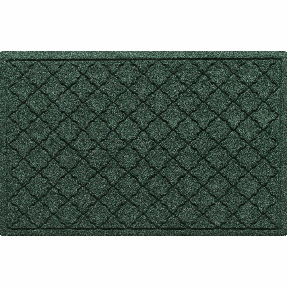 Plow & Hearth WaterHog® Indoor/Outdoor Geometric Doormat, 2' x 3'