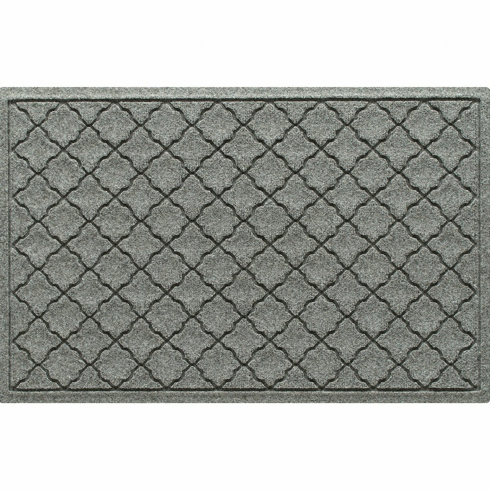 Plow & Hearth WaterHog® Indoor/Outdoor Geometric Doormat, 2' x 3'