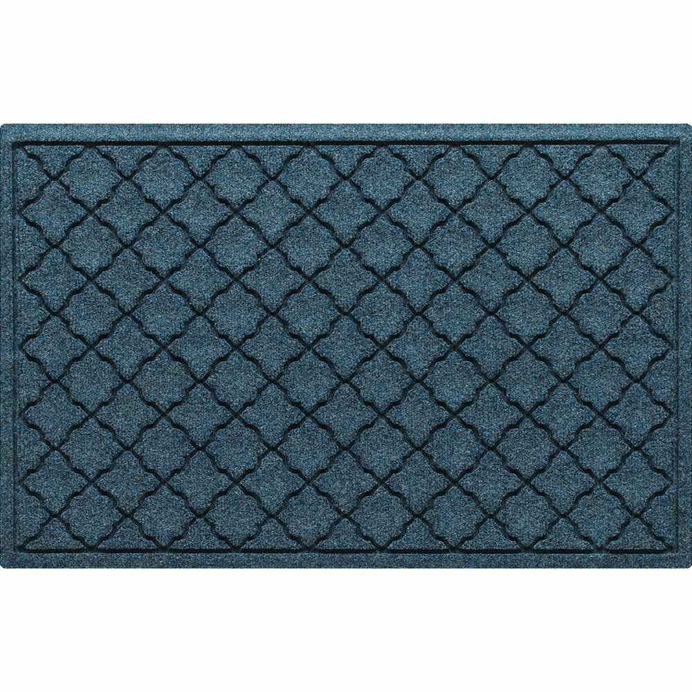 Plow & Hearth WaterHog® Indoor/Outdoor Geometric Doormat, 2' x 3'