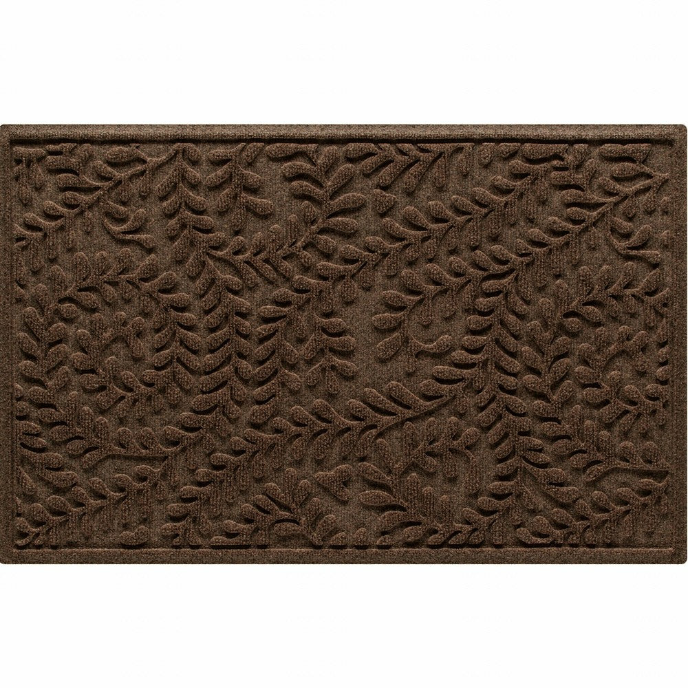 Plow & Hearth WaterHog® Indoor/Outdoor Leaves Doormat, 2' x 3'