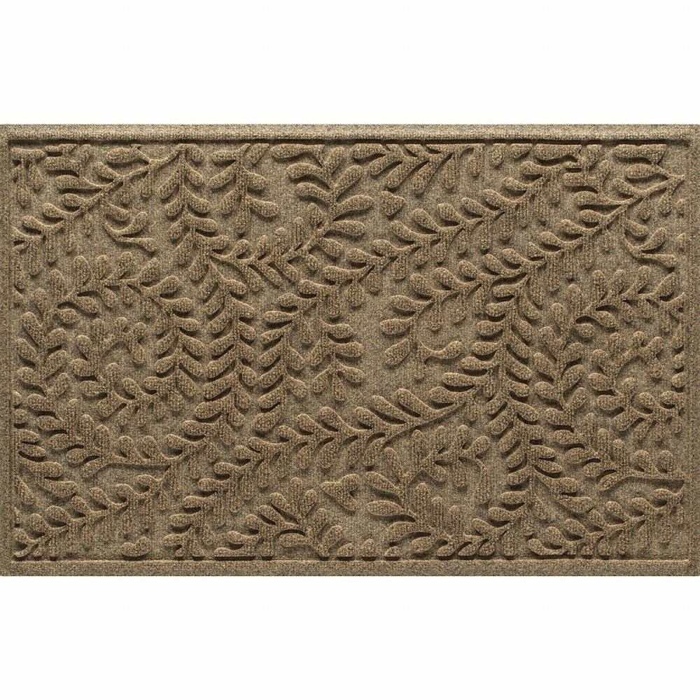 Plow & Hearth WaterHog® Indoor/Outdoor Leaves Doormat, 2' x 3'