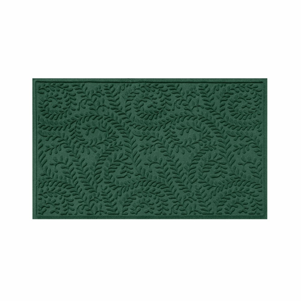 Plow & Hearth WaterHog® Indoor/Outdoor Leaves Doormat, 3' x 5'