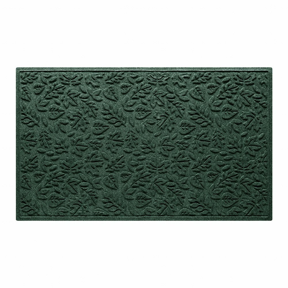 Plow & Hearth WaterHog® Indoor/Outdoor Leaves Doormat, 3' x 5'