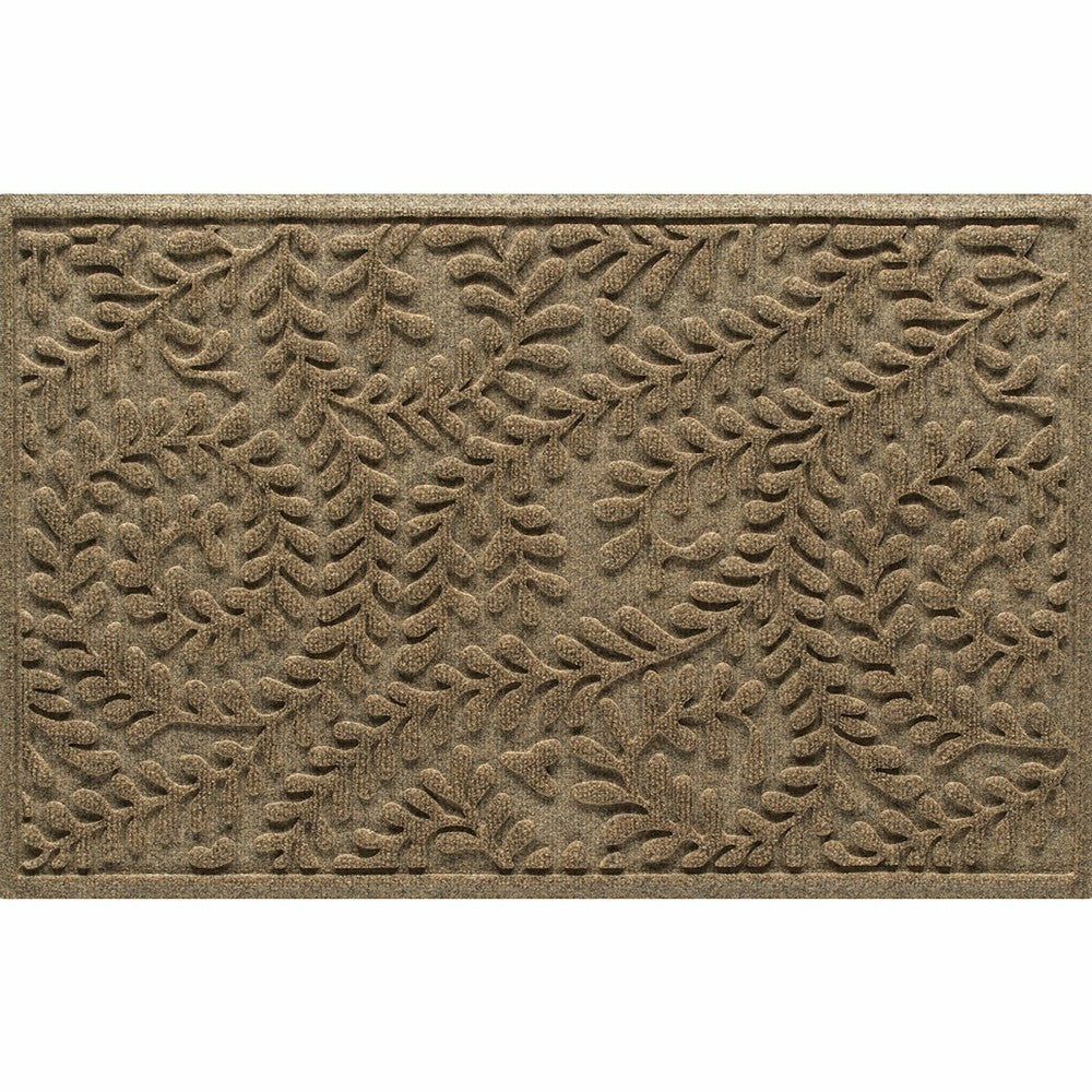 Plow & Hearth WaterHog® Indoor/Outdoor Leaves Doormat, 20" x 30"