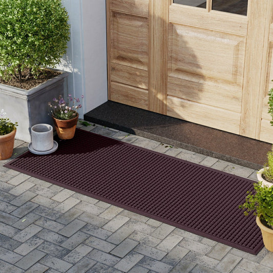 Plow & Hearth WaterHog® Indoor/Outdoor Cubes Doormat, 22" x 60"