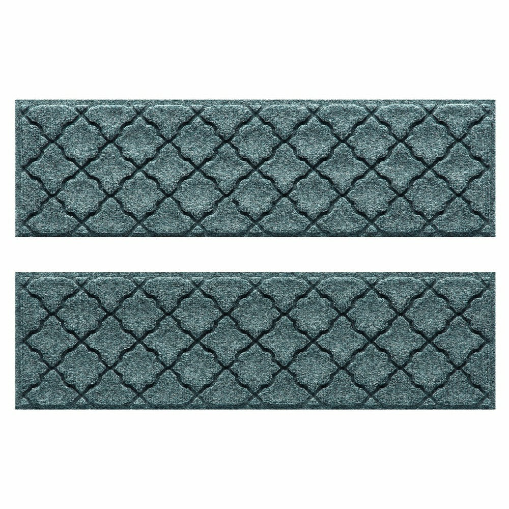 Plow & Hearth WaterHog® Cordova 8.5"x30" Indoor Outdoor Stair Treads, Set of 4