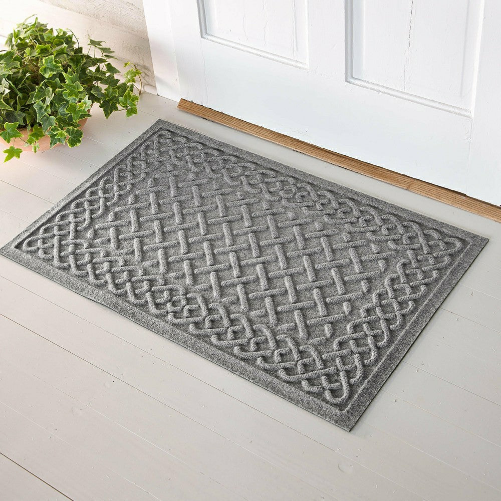 Plow & Hearth WaterHog® Cable Weave Doormat, 20" x 30"