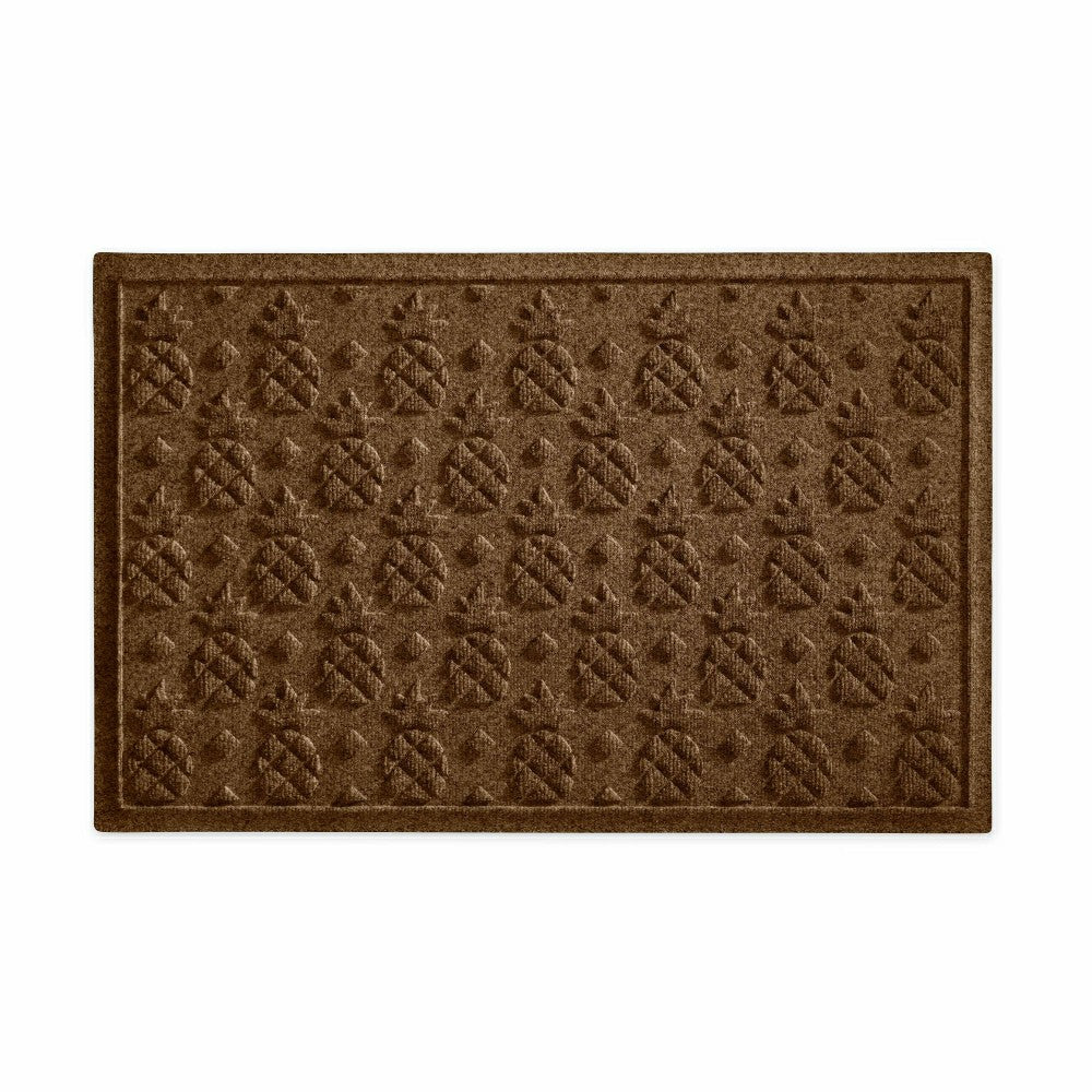 Plow & Hearth WaterHog® Pineapple Doormat, 2' x 3'